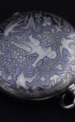 ロンジンのアンティーク懐中時計-P2217-9