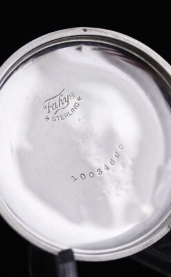 ウォルサムの銀無垢アンティーク懐中時計-P2219-15