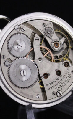 ウォルサムの銀無垢アンティーク懐中時計-P2219-16