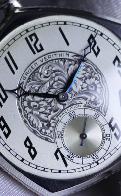 グリュエンのアンティーク懐中時計-P2222-13