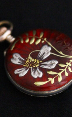 スイスのアンティーク懐中時計-P2224-11