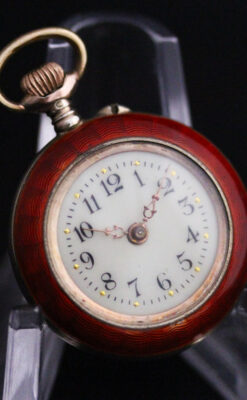 スイスのアンティーク懐中時計-P2224-12