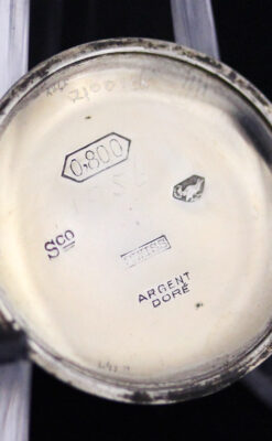 スイスのアンティーク懐中時計-P2224-17