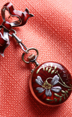 スイスのアンティーク懐中時計-P2224-2