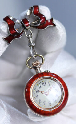 スイスのアンティーク懐中時計-P2224-7