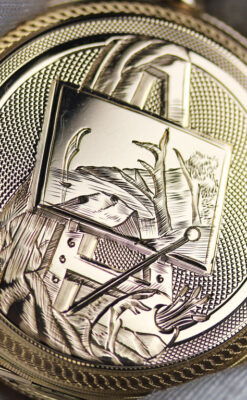 エルジンのアンティーク懐中時計-P2230-6