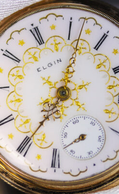 エルジンのアンティーク懐中時計-P2230-8