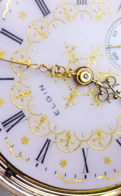 エルジンのアンティーク懐中時計-P2230-9