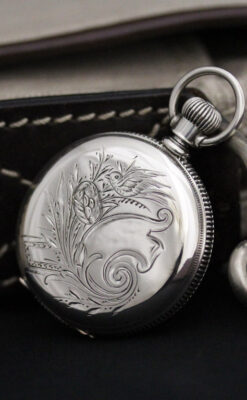 エルジンのアンティーク懐中時計-P2234-5