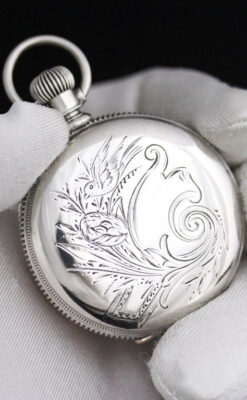 エルジンのアンティーク懐中時計-P2234-7