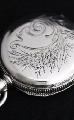 エルジンのアンティーク懐中時計-P2234-9