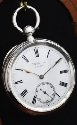 ベンソンのアンティーク懐中時計-P2236-11