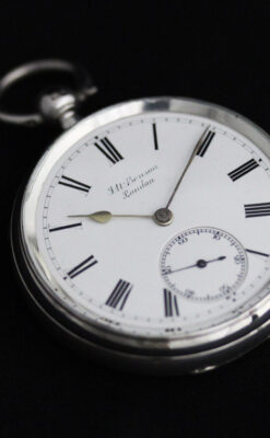 ベンソンのアンティーク懐中時計-P2236-13