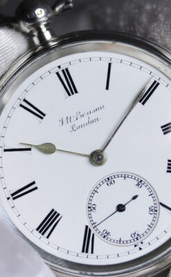 ベンソンのアンティーク懐中時計-P2236-4