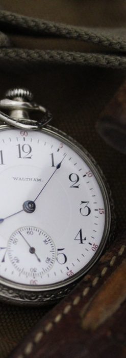 ウォルサムのアンティーク懐中時計-P2238-2