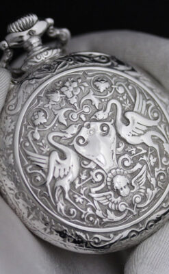 ロンジンのアンティーク懐中時計-P2241-7