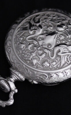 ロンジンのアンティーク懐中時計-P2241-9