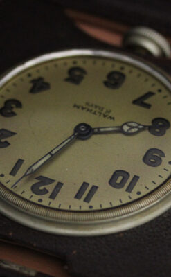 ウォルサムのアンティーク8日巻き時計-P2242-11