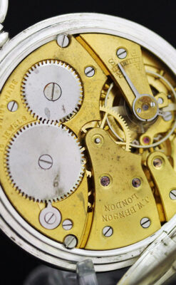 ベンソンのアンティーク懐中時計-P2244-17