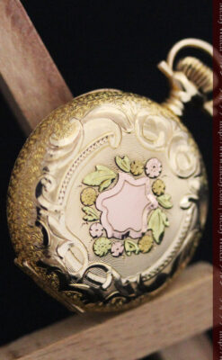 ウォルサムの金無垢アンティーク懐中時計-P2247-12