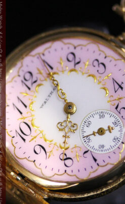 ウォルサムの金無垢アンティーク懐中時計-P2247-14