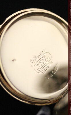 ウォルサムの金無垢アンティーク懐中時計-P2247-19