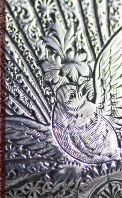 ロンジンの銀無垢アンティーク懐中時計-P2248-5