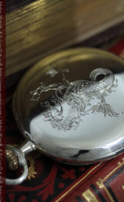 ティファニー&ロンジンのアンティーク懐中時計-P2249-10