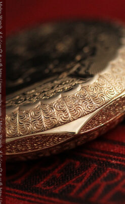 郷愁を誘うウォルサムのアンティーク懐中時計-P2255-10