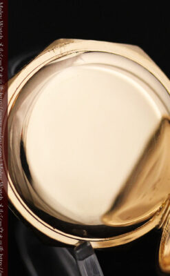 郷愁を誘うウォルサムのアンティーク懐中時計-P2255-15