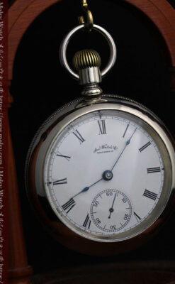 ウォルサムの存在感抜群の大きなアンティーク懐中時計 【1904年製】-P2257-11