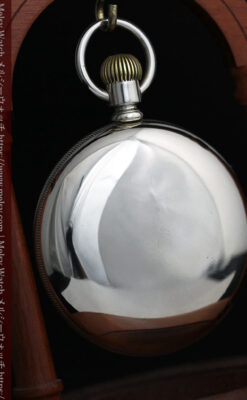 ウォルサムの存在感抜群の大きなアンティーク懐中時計 【1904年製】-P2257-12