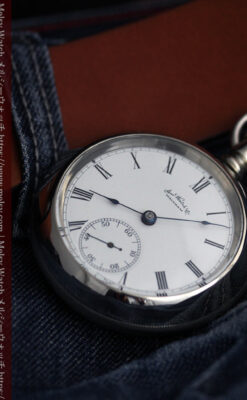 ウォルサムの存在感抜群の大きなアンティーク懐中時計 【1904年製】-P2257-2