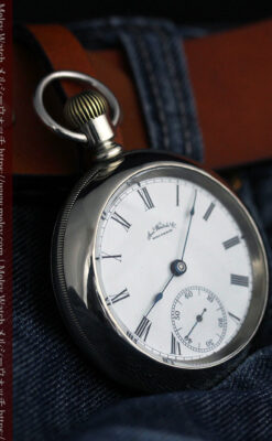 ウォルサムの存在感抜群の大きなアンティーク懐中時計 【1904年製】-P2257-3