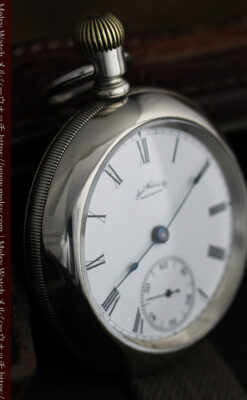 ウォルサムの存在感抜群の大きなアンティーク懐中時計 【1904年製】-P2257-8