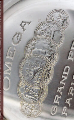 オメガの風格ある銀無垢アンティーク懐中時計 【1907年製】-P2260-14