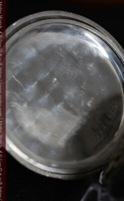 オメガの3世紀を繋ぐ銀無垢アンティーク懐中時計 【1896年製】-P2261-14