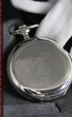 オメガの3世紀を繋ぐ銀無垢アンティーク懐中時計 【1896年製】-P2261-7