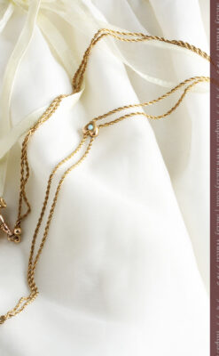 ティファニーの18金無垢アンティーク時計 懐中時計ネックレス兼腕時計 【1905年製】-P2262-9