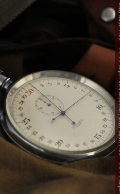 英国ロンドン・スミスのアンティーク特大ストップウォッチ【1920年頃】箱付き-P2266-11