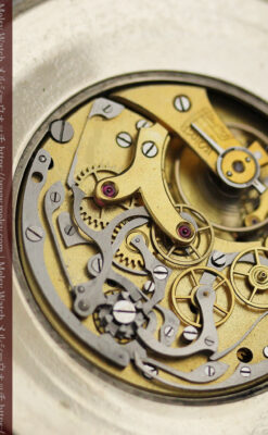 英国ロンドン・スミスのアンティーク特大ストップウォッチ【1920年頃】箱付き-P2266-19