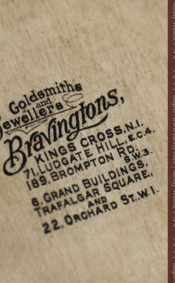 英国ロンドン・スミスのアンティーク特大ストップウォッチ【1920年頃】箱付き-P2266-23