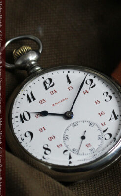 ゼニスのアンティーク懐中時計と腕時計ケース 【1910年頃】-P2269-12