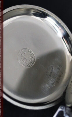 ゼニスのアンティーク懐中時計と腕時計ケース 【1910年頃】-P2269-15