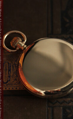 オメガの基本を押さえたアンティーク懐中時計 【1938年製】-P2275-10