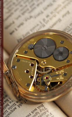 オメガの基本を押さえたアンティーク懐中時計 【1938年製】-P2275-16