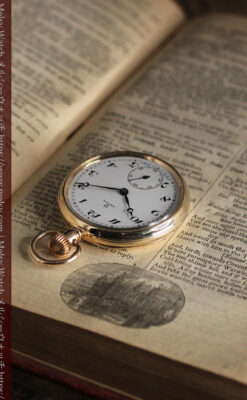 オメガの基本を押さえたアンティーク懐中時計 【1938年製】-P2275-2