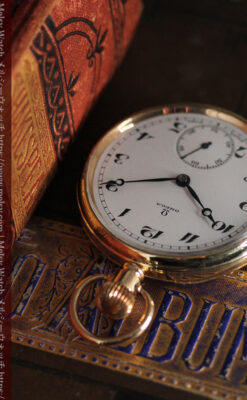 オメガの基本を押さえたアンティーク懐中時計 【1938年製】-P2275-7