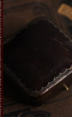 ロンジン 18金無垢アンティーク懐中時計 紋章型ダイヤモンド装飾 【1906年製】-P2289-32