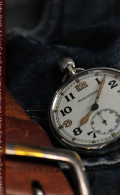 ジャガールクルト 英国陸軍のアンティーク懐中時計 【1940年頃】-P2292-11